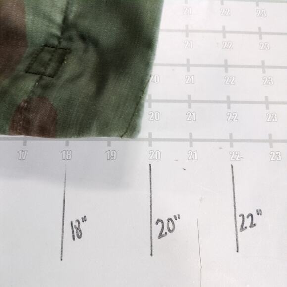 Army M-65 Cold Weather Field Jacket Mens L Green Camouflage Woodland Camo - Picture 8 of 10